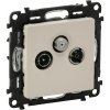 Legrand VALENA LIFE TV+R+SAT 1,5dB (753252) béž hviezda