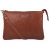SEGALI Dámska kožená taška cez rameno SG-A26B koňak
