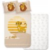 Detské obliečky do postieľky Leví Kráľ Malý Simba, 100 x 135 cm, 40 x 60 cm