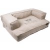 Lex & Max Luxusný poťah na pohovku pre psa Lex & Max Boutique 100 x 70 x 35 cm | béžový