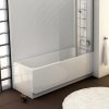 Súprava obdĺžniková vaňa Ravak Chrome C731000000, vaňový sifón Ravak X01305, GPX2240015