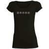 imago Dámske tričko Zaklínač - Runy, farba černá, veľkosť M