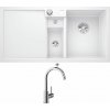Blanco COLLECTIS 6 S biela 523348 + Blanco MIDA chróm 517742