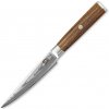 SOK Cocobolo White Damascus nôž univerzálny Utility 128 mm