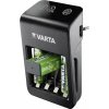 Nabíjačka batérií, AA AAA 9V, 4xAA 2100 mAh, LCD obrazovka, VARTA Plug