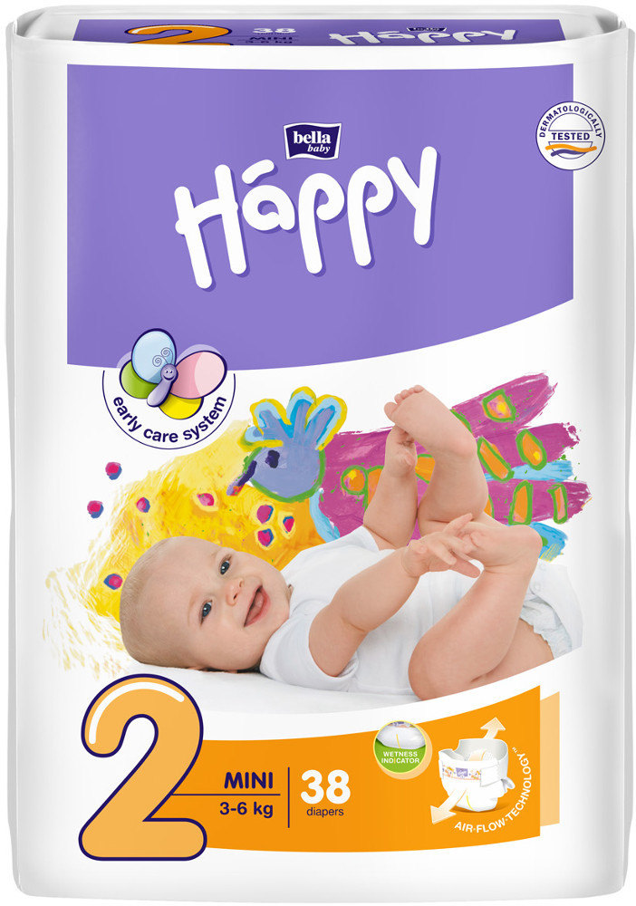 Bella Happy 2 Mini 3-6 kg 38 ks