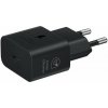 EP-T2510EBE Samsung USB-C 25W Cestovní nabíječka Black (OOB Bulk)