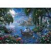 Schmidt - Puzzle Thomas Kinkade: Malá morská víla a princ Eric - 1000 dielov
