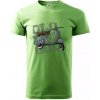 Scooter olive - Klasické pánske tričko vyššej gramáže - S ( Trávová zelená )