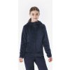 QUECHUA Detská turistická mikina NH500 fleecová 7-15 rokov oceľovomodrá 131-140 cm