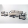 Ratanea Hliníková sedacia súprava IMPERIA so stolíkmi