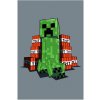 JERRY FABRICS Fleece deka Minecraft TNT