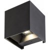 Vonkajšie nástenné svietidlo RABALUX 7396 SOLIN 1xG9 IP54 Black