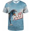 Aloha From Deer Hot Pizza T-Shirt TSH AFD070 Blue M