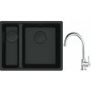 Súprava granitový drez Franke Maris 125.0697.756, kuchynská batéria Franke Lina 115.0693.228