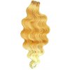 Brčky vlnité česateľné vlasy blond ombré T27/613 Braz Wave: 60cm 150g