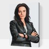 Vymalujsisam.sk Maľovanie podľa čísiel - Money Heist Raquel Itziar Ituño Veľkosť: 40x60cm, Rám: Na kartónovej doske