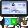 AUTORÁDIO 2 DIN ANDROID AUTO CARPLAY RDS WIFI GPS DSP FM 10