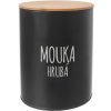 Orion Dóza Hrubá mouka BLACK 13 cm 153695