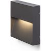 RENDL AQILA SQ nástenná antracitová 230V LED 6W IP54 3000K R12544