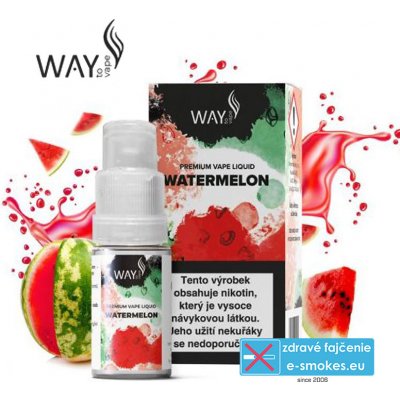 WAY to Vape e-liquid WATERMELON 10ml-6mg