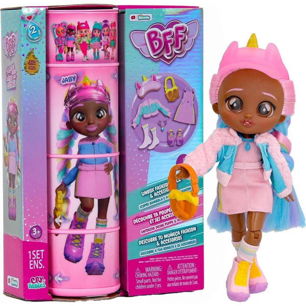 TM Toys Cry Babies BFF Jassy séria 2