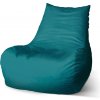 Sablio Sedací vak Bean Zelenomodrá - 100 x 90 x 45 cm