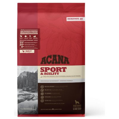 Acana Heritage granuly Sport and Agility 11,4 kg