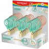 Keyroad Nožnice kovovo-titánové KEYROAD, ergonomické, 15,5 cm, mix farieb, displej 24 ks