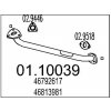 Výfukové potrubie MTS 01.10039 MTS MTS01.10039