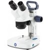Euromex ED.1502-S EduBlue Binokulárny stereomikroskop s revolverovým objektívom 1x/2x/3x, zväčšením 10x/20x/30x, zaostrovacím statívom a akum