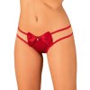 Sexy tangá Rubinesa thong - Obsessive Veľkosť: L/XL, Farby: červená