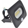 Tracon Reflektor SMD LED 20W 4000K IP65 so senzorom pohybu čierny RSMDLM20