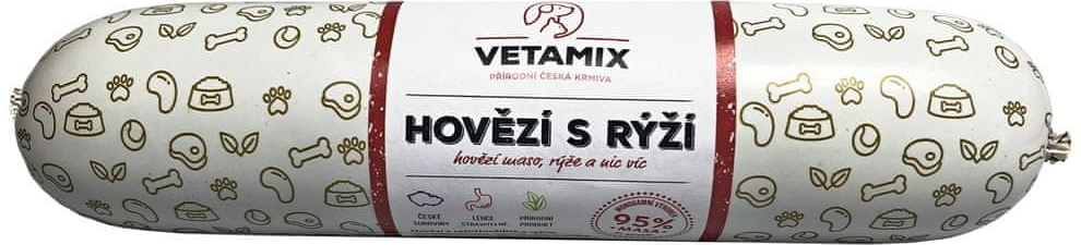 Vetamix Hovädzia s ryžou 10 x 850 g