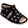 RAK papučky - čierna bodka - 29.5 EUR