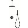 Imex TOP termostatický podomietkový sprchový set black gun metal IME GTQ038/BGM