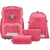Hama Školská taška Step by Step BASIS, Pink Bubbles - 4 dielny set, AGR certifikát