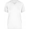 James&Nicholson Dámske funkčné tričko JN316 White S