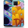 Picasee silikónový čierny obal pre Realme 8 4G - Obří COONDA