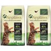 APPLAWS Dry Cat Adult kuracie a jahňacie mäso 2 x 7,5 kg