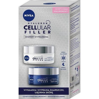 Nivea_Set Hyaluron Cellular Filler Anti -Wrinkkle Day Cream 50ml + Anti -Wrinkle Night Cream 50 ml