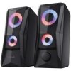 Reproduktory Trust GXT 606 Javv RGB-Illuminated 2.0 Speaker Set (25108) čierne