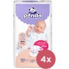 4x BELLA PANDA Mini 50 ks (3-6 kg) - jednorazové plienky