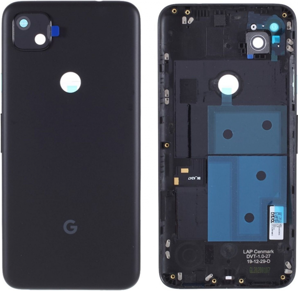 Kryt Google Pixel 4a zadný čierny