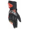 rukavice GP TECH V2, ALPINESTARS (černá/bílá/červená fluo, vel. M)