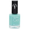 Rimmel London Super Gel lak na nechty 098 Never Blue With You 12 ml