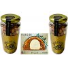 2x Arašidy v karameli 400g Delicias Emman + marhulovy bochnik s mandlami 100g vákuovo balený