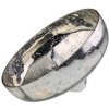 Svietnik sklenený plávajúce 12,5 cm roľníckej striebro