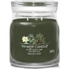Yankee Candle Aromatická sviečka Signature sklo stredná Silver Sage & Pine 368 g