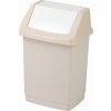 Curver odpadkový koš, CLICK-IT, béžový, 25l